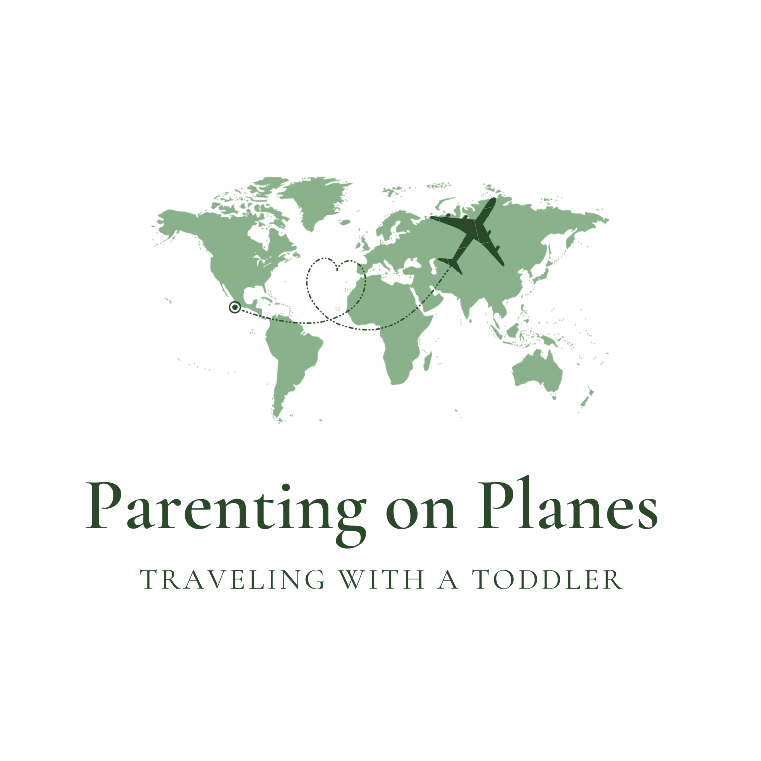 Parenting on Planes Logo to showcase our clients on the social media management page