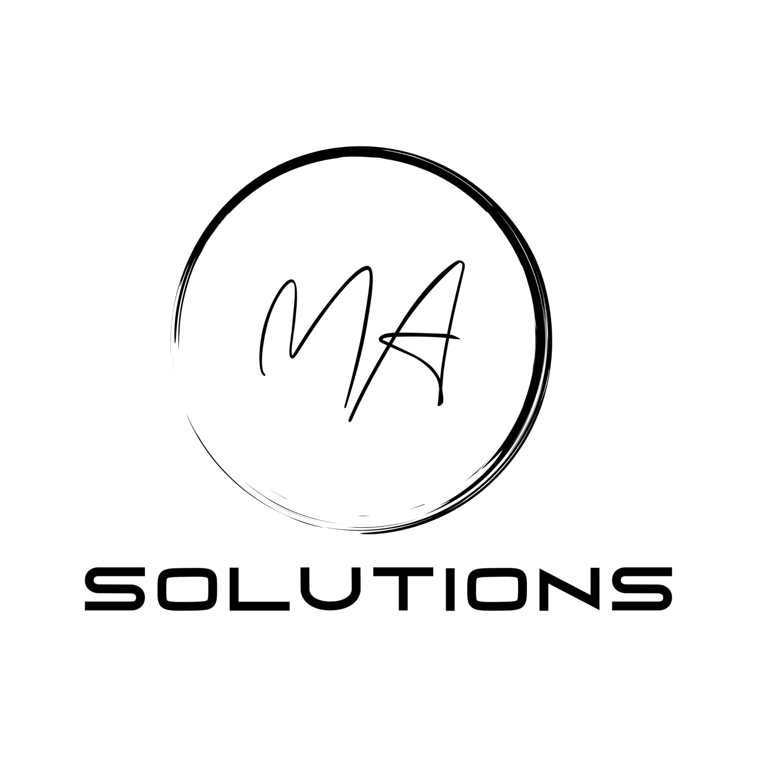 MA Solutions Logo to showcase our clients and our social media management